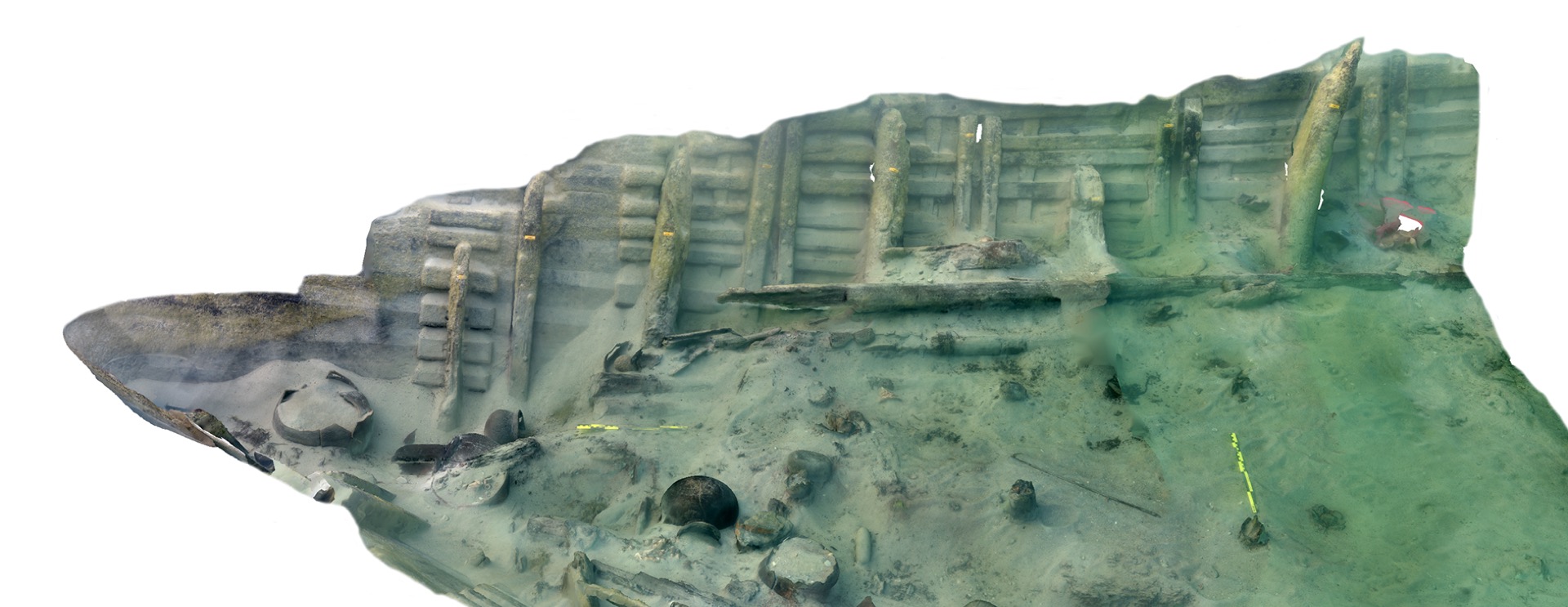 Lagoi Shipwreck excavation